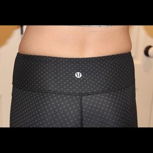 Lululemon polka dot leggings